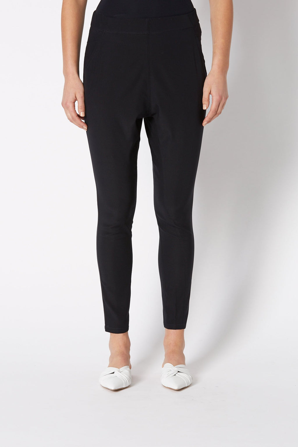 SILK LOW RISE BOYFRIEND PANT