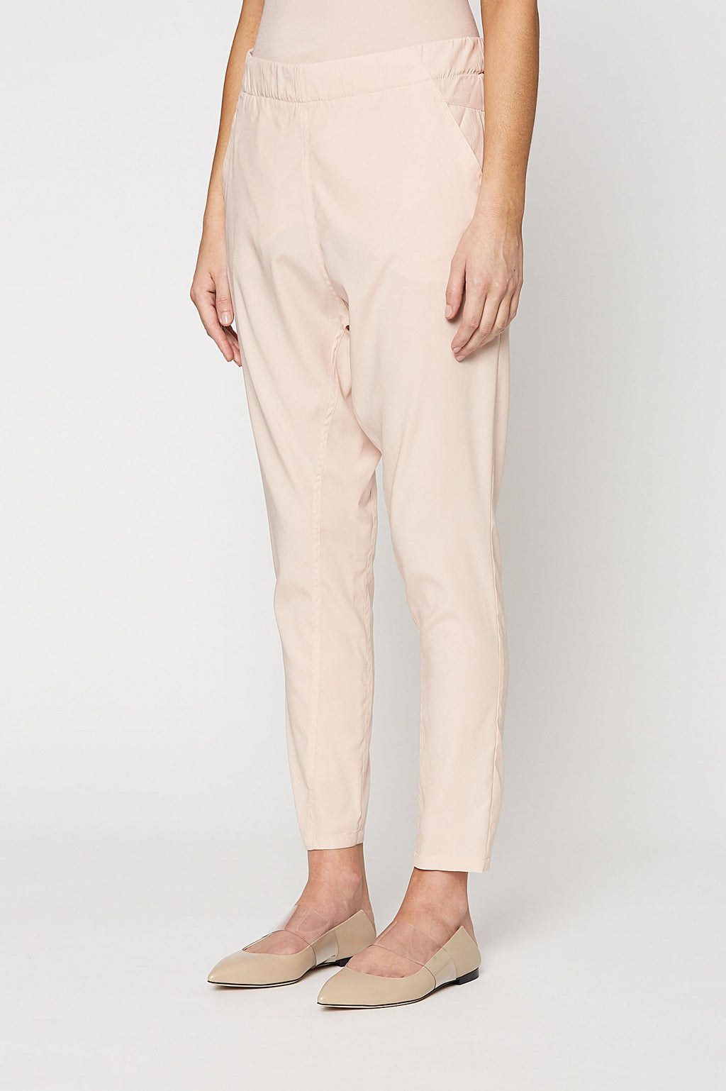 SILK LOW RISE BOYFRIEND PANT