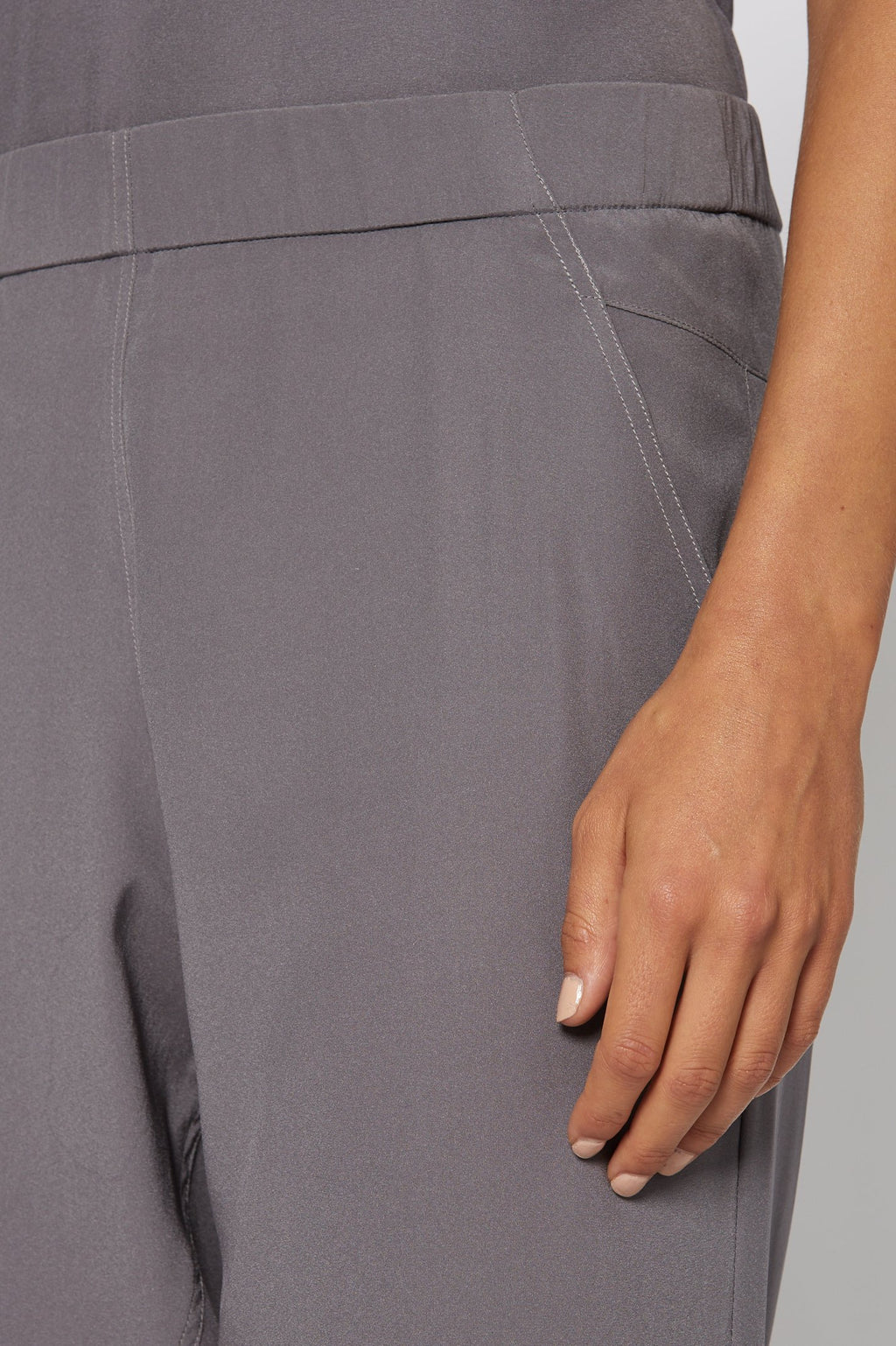 SILK LOW RISE BOYFRIEND PANT