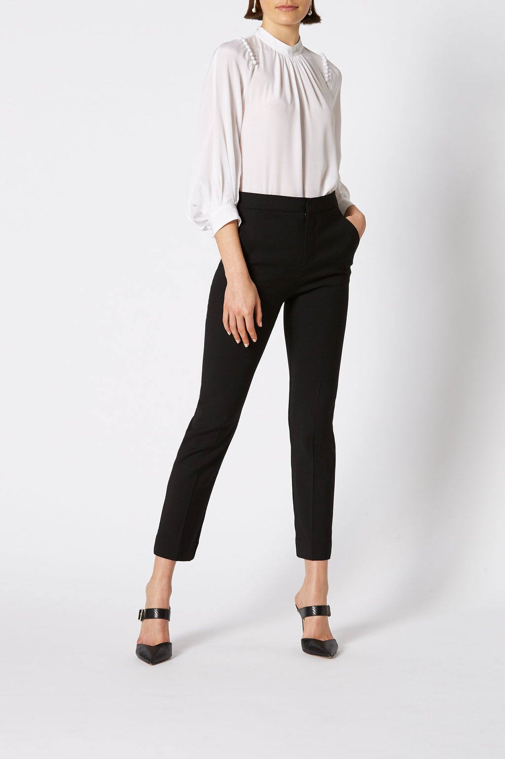 ATELIER SLIM CROPPED TROUSER