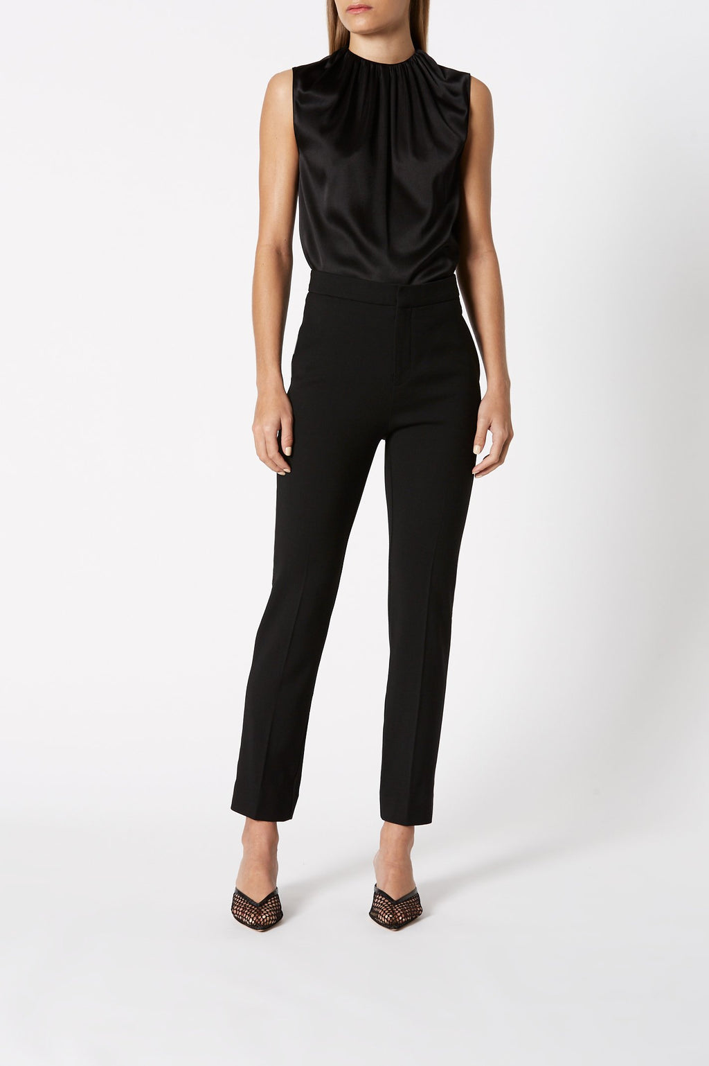 SILK SATIN TANK