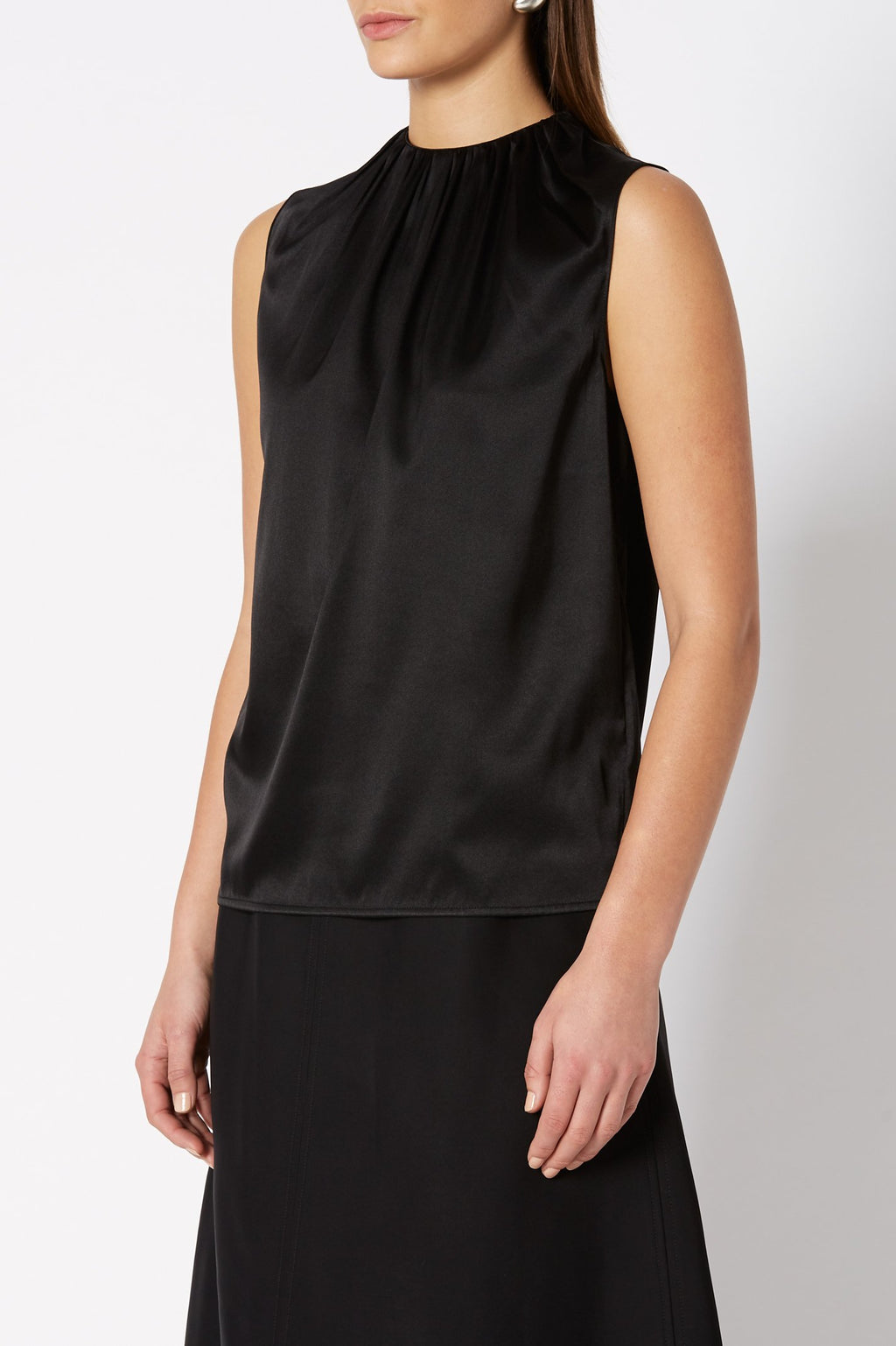 SILK SATIN TANK