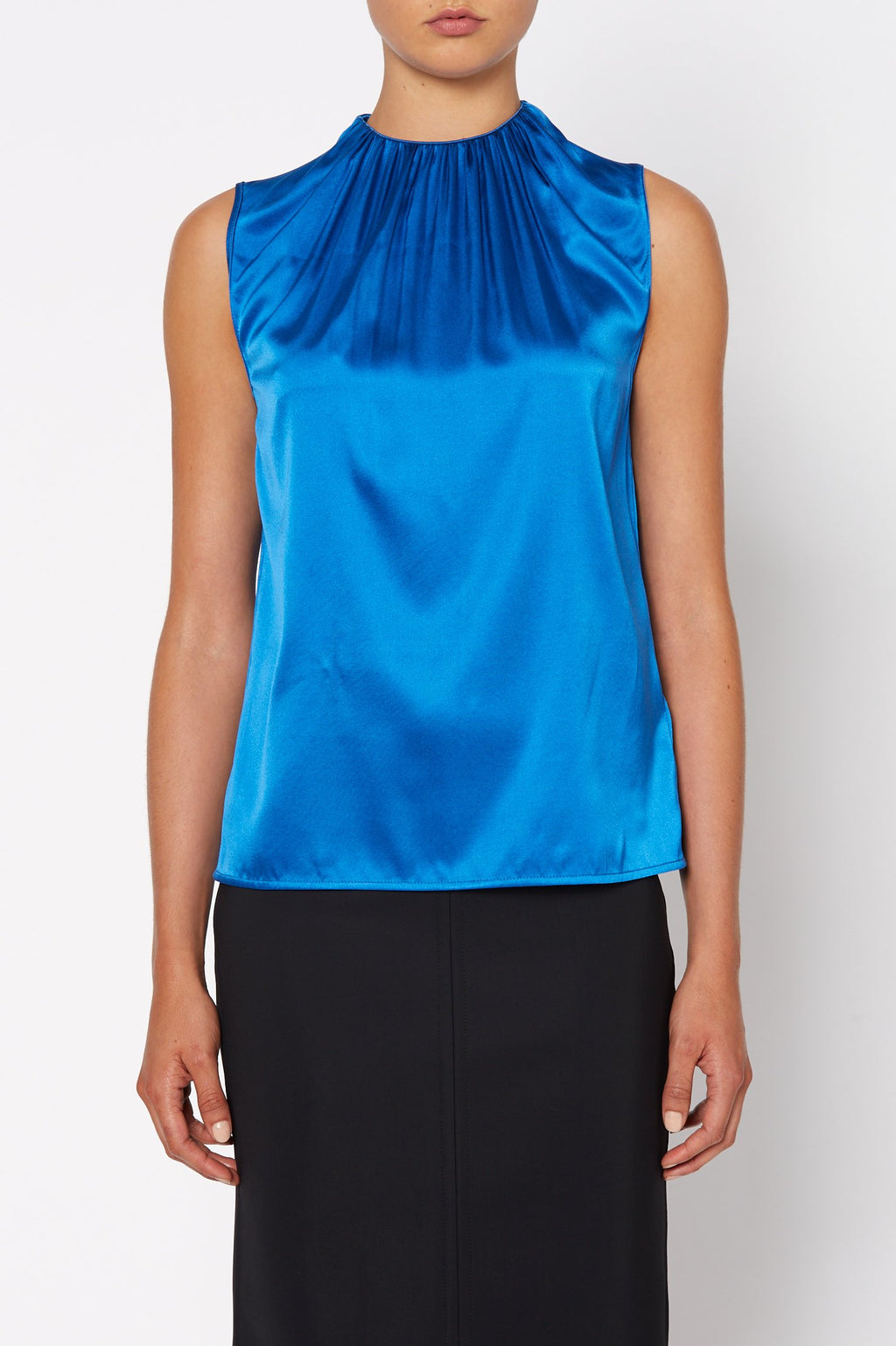 SILK SATIN TANK