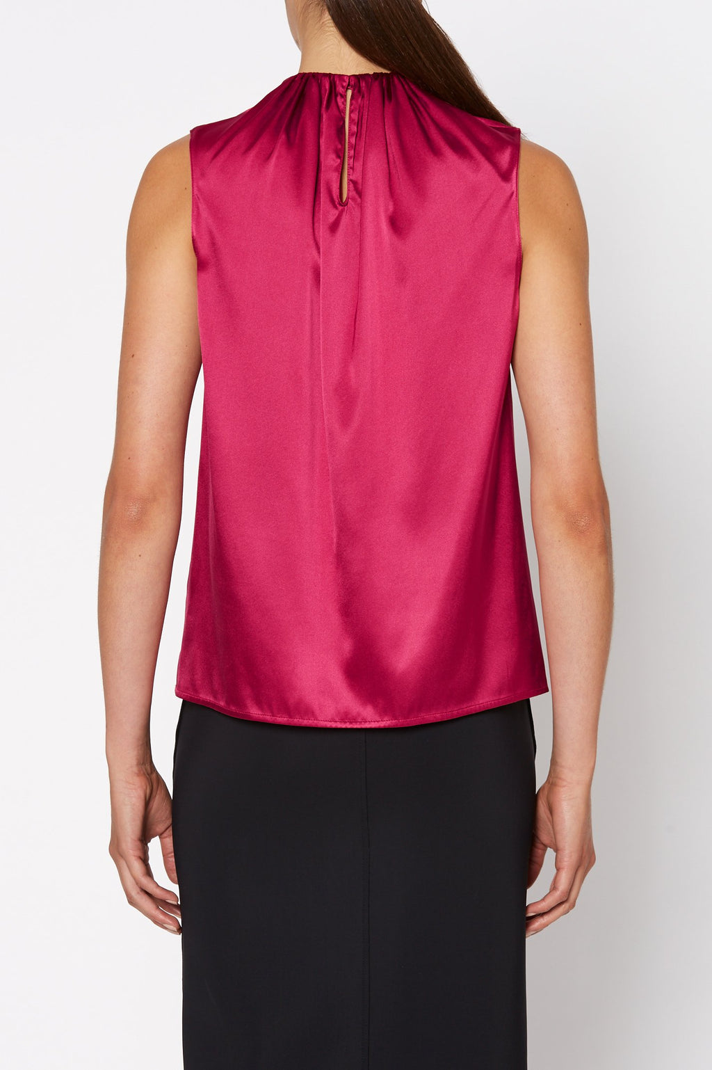 SILK SATIN TANK