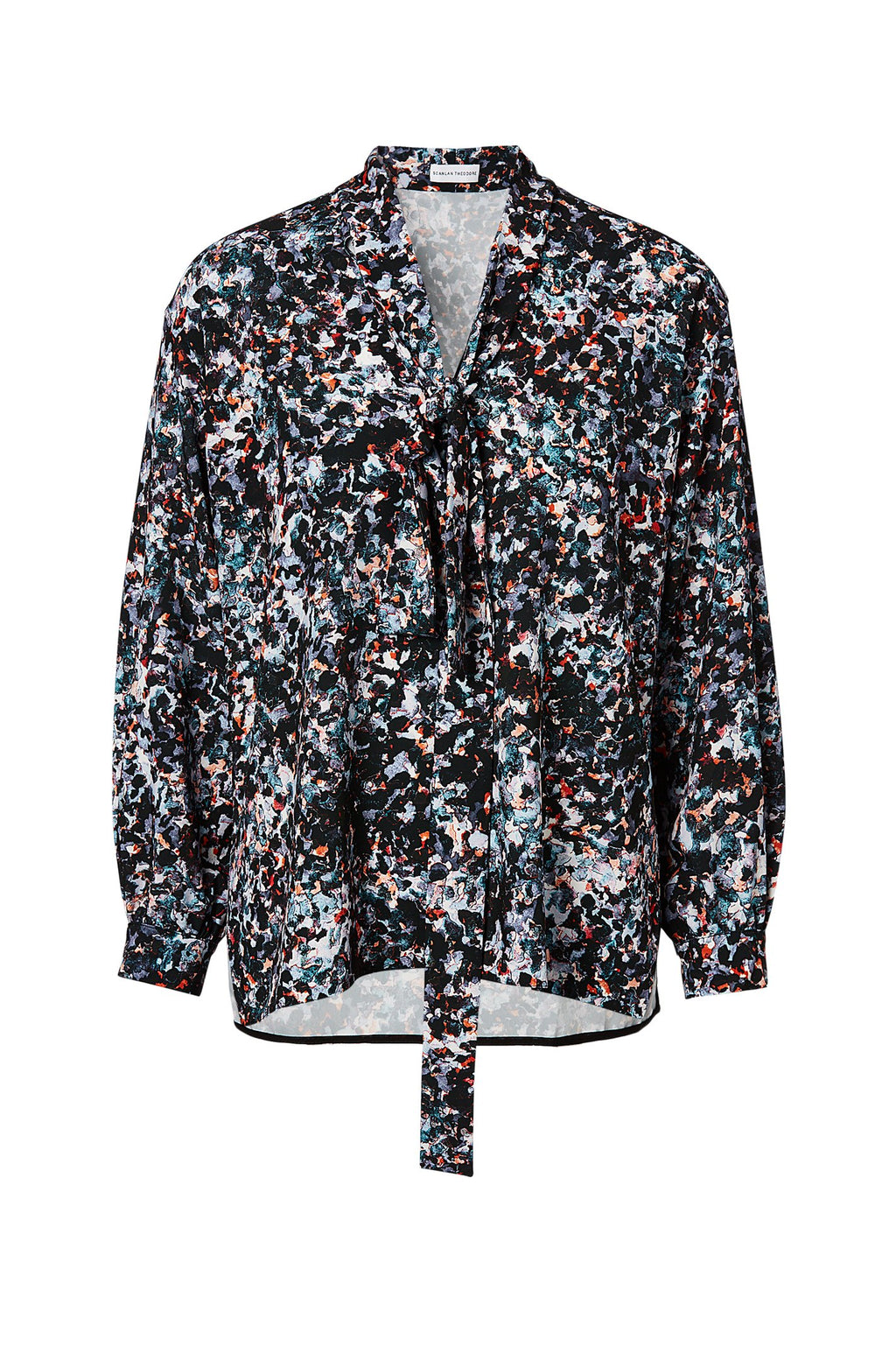 STORMY PRINT BLOUSE