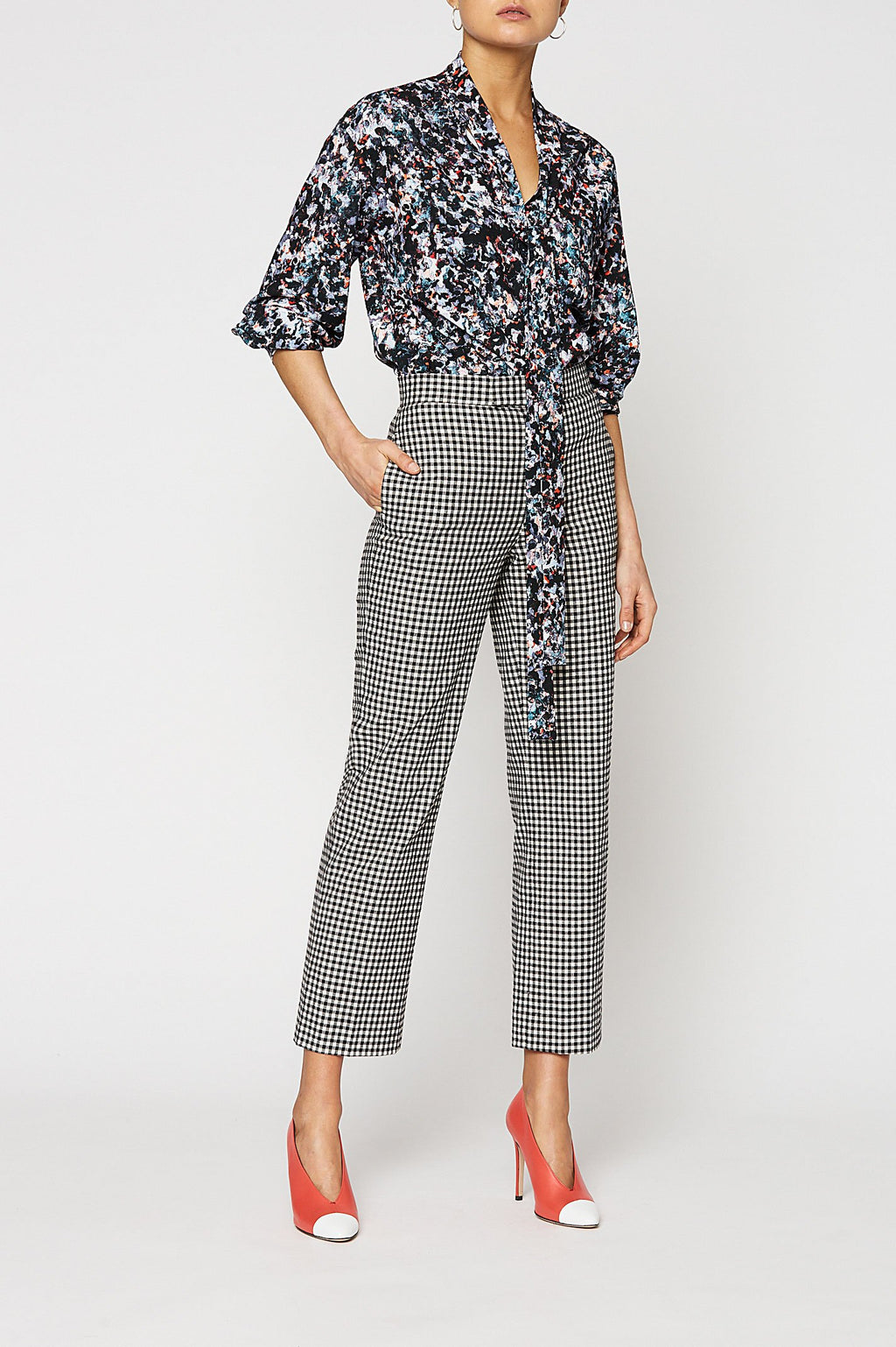 STORMY PRINT BLOUSE