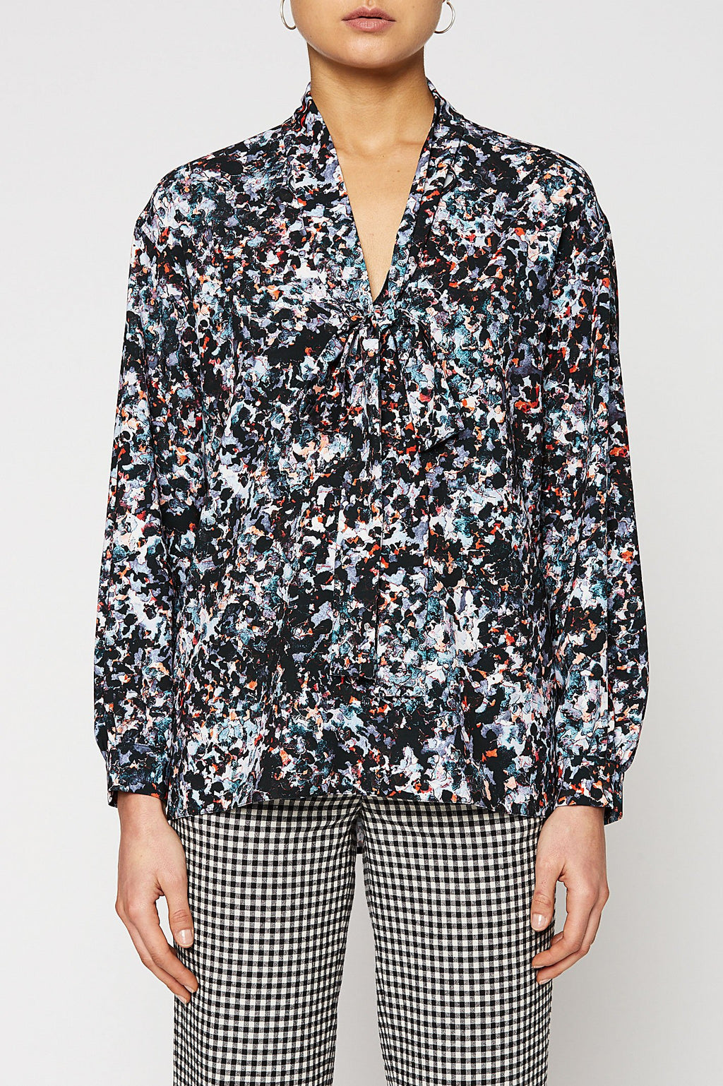STORMY PRINT BLOUSE