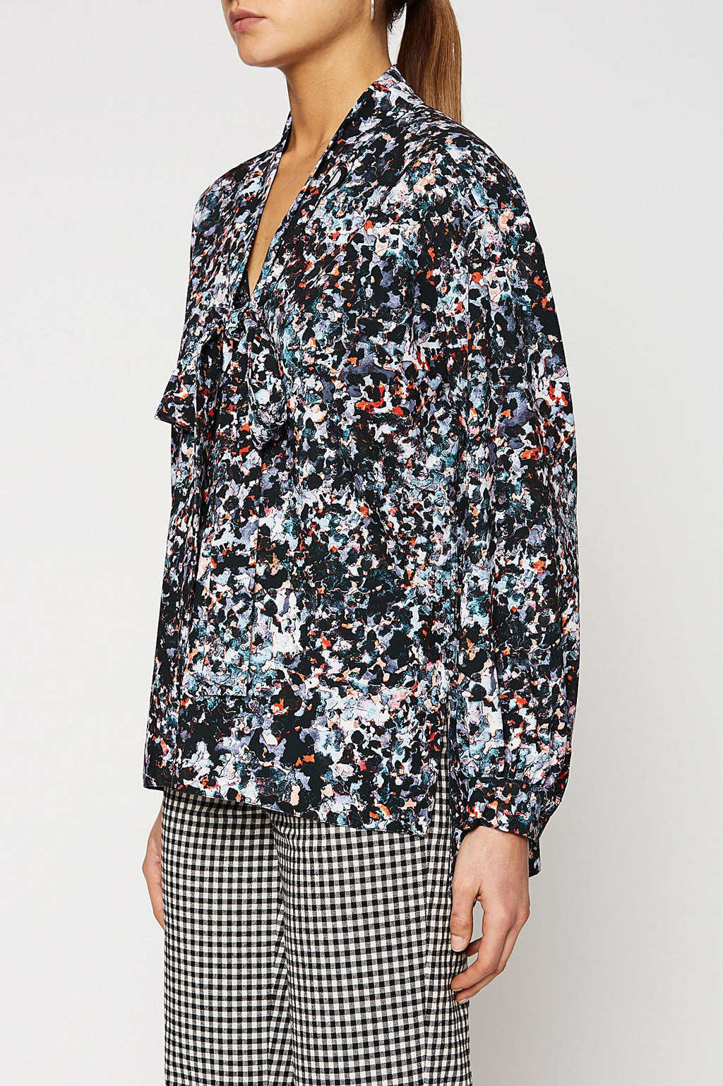 STORMY PRINT BLOUSE