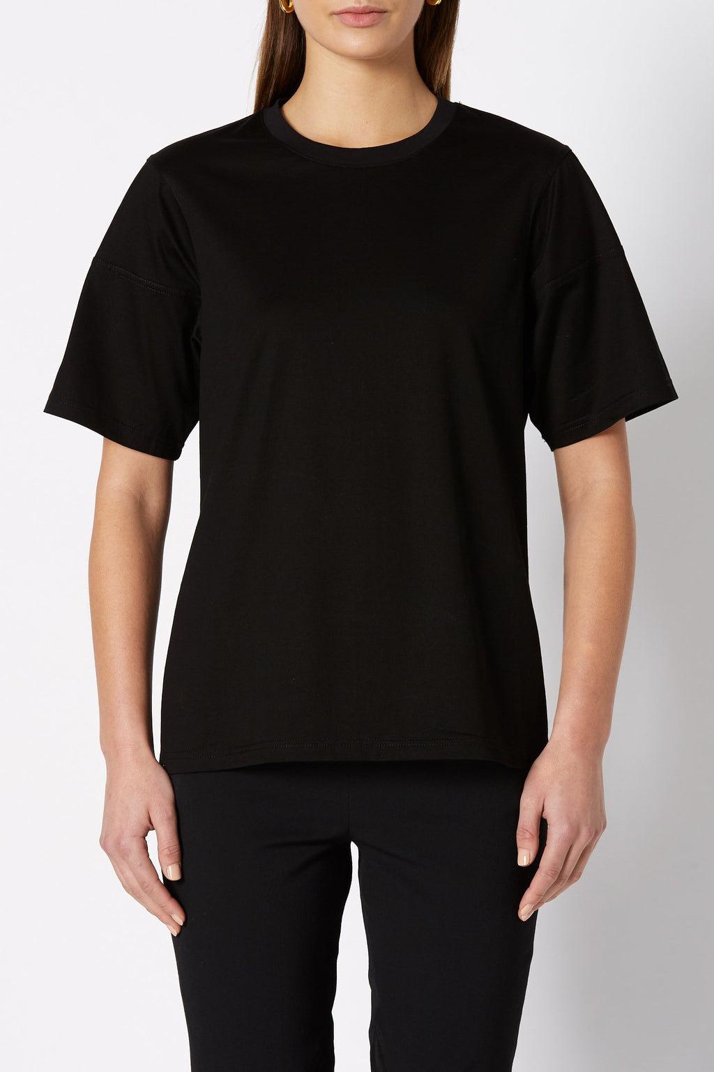 MERCERISED LOOSE FIT TSHIRT