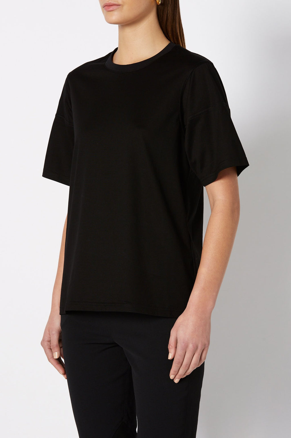 MERCERISED LOOSE FIT TSHIRT