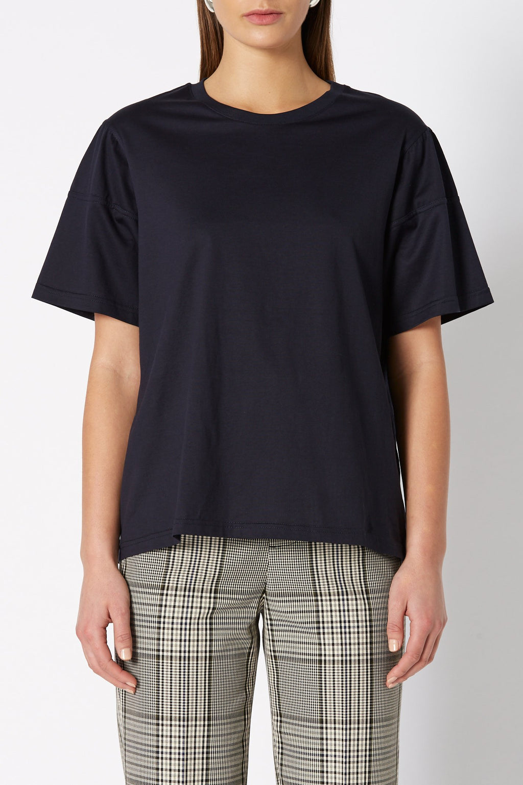 MERCERISED LOOSE FIT TSHIRT