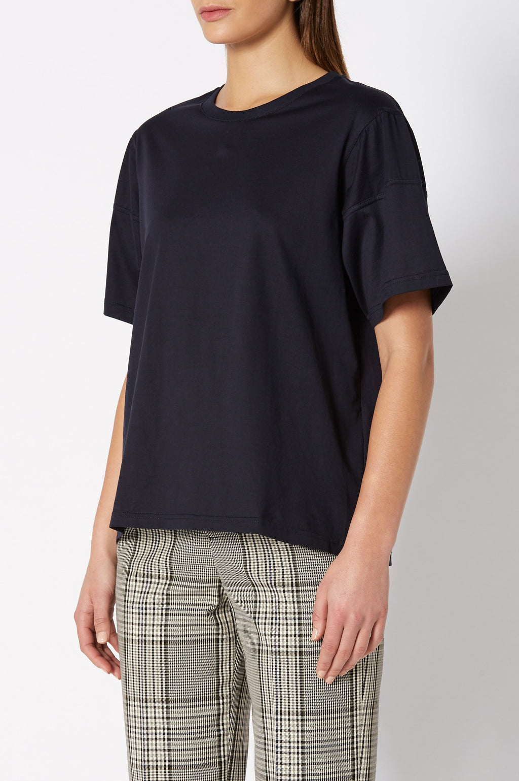 MERCERISED LOOSE FIT TSHIRT