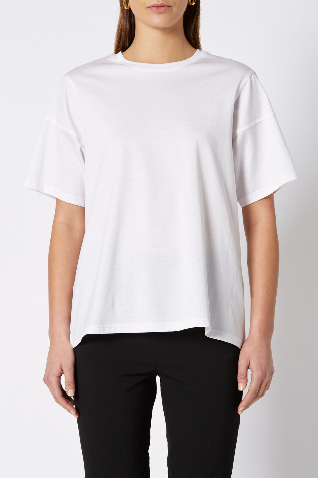 MERCERISED LOOSE FIT TSHIRT