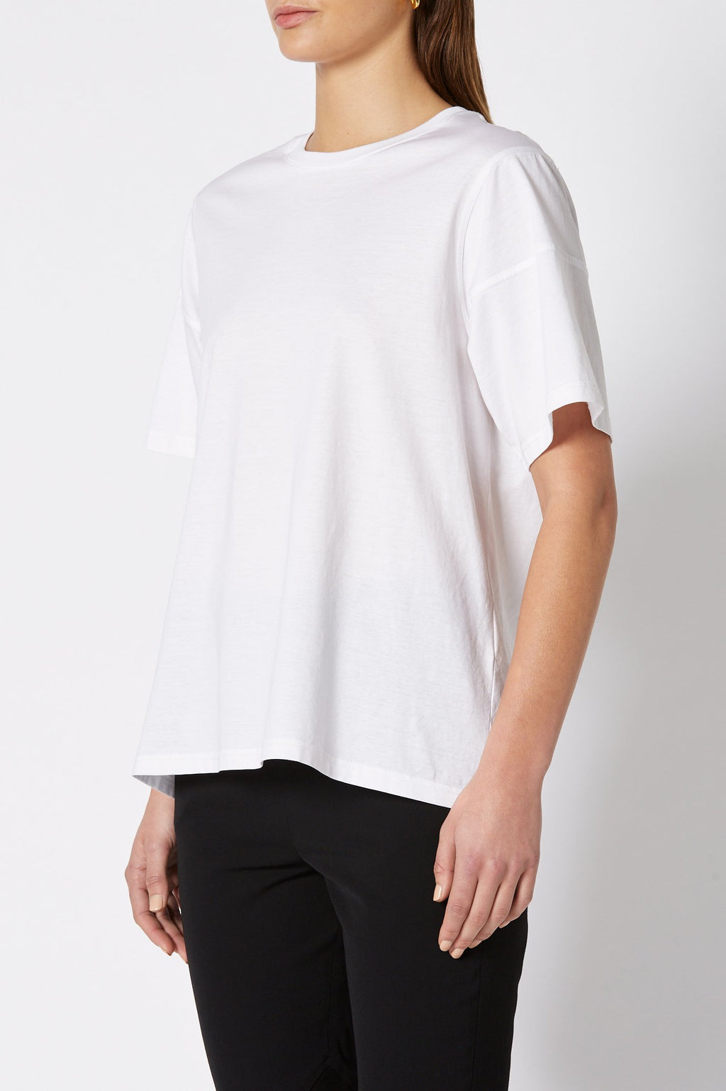 MERCERISED LOOSE FIT TSHIRT