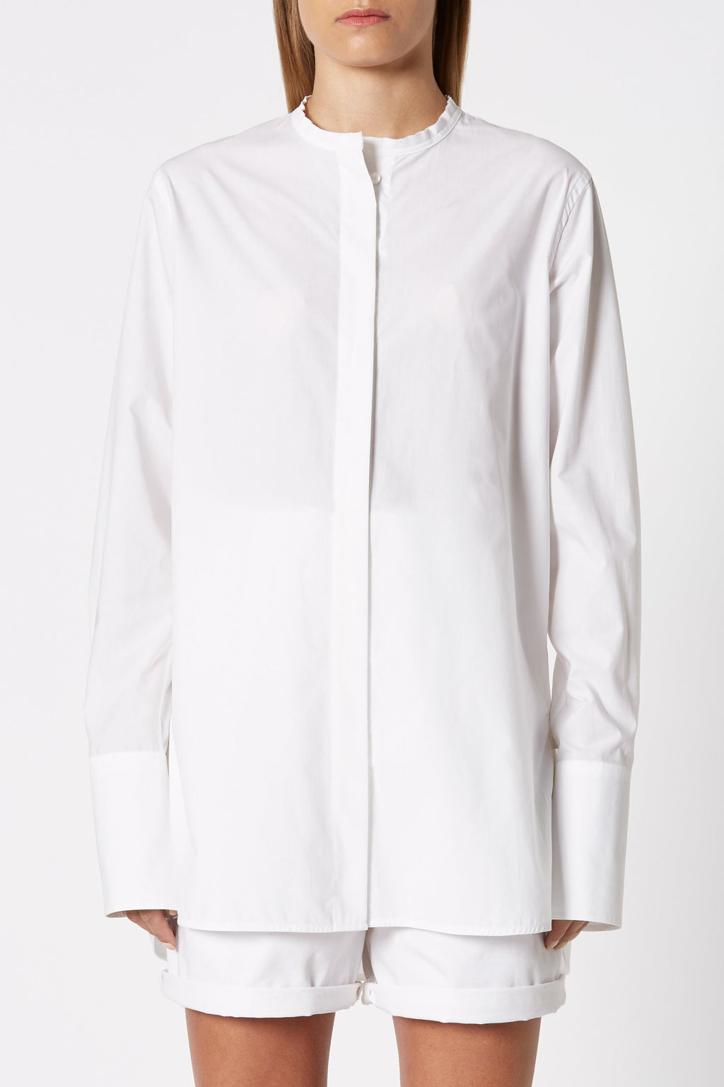 TAILORED GRANDPA SHIRT