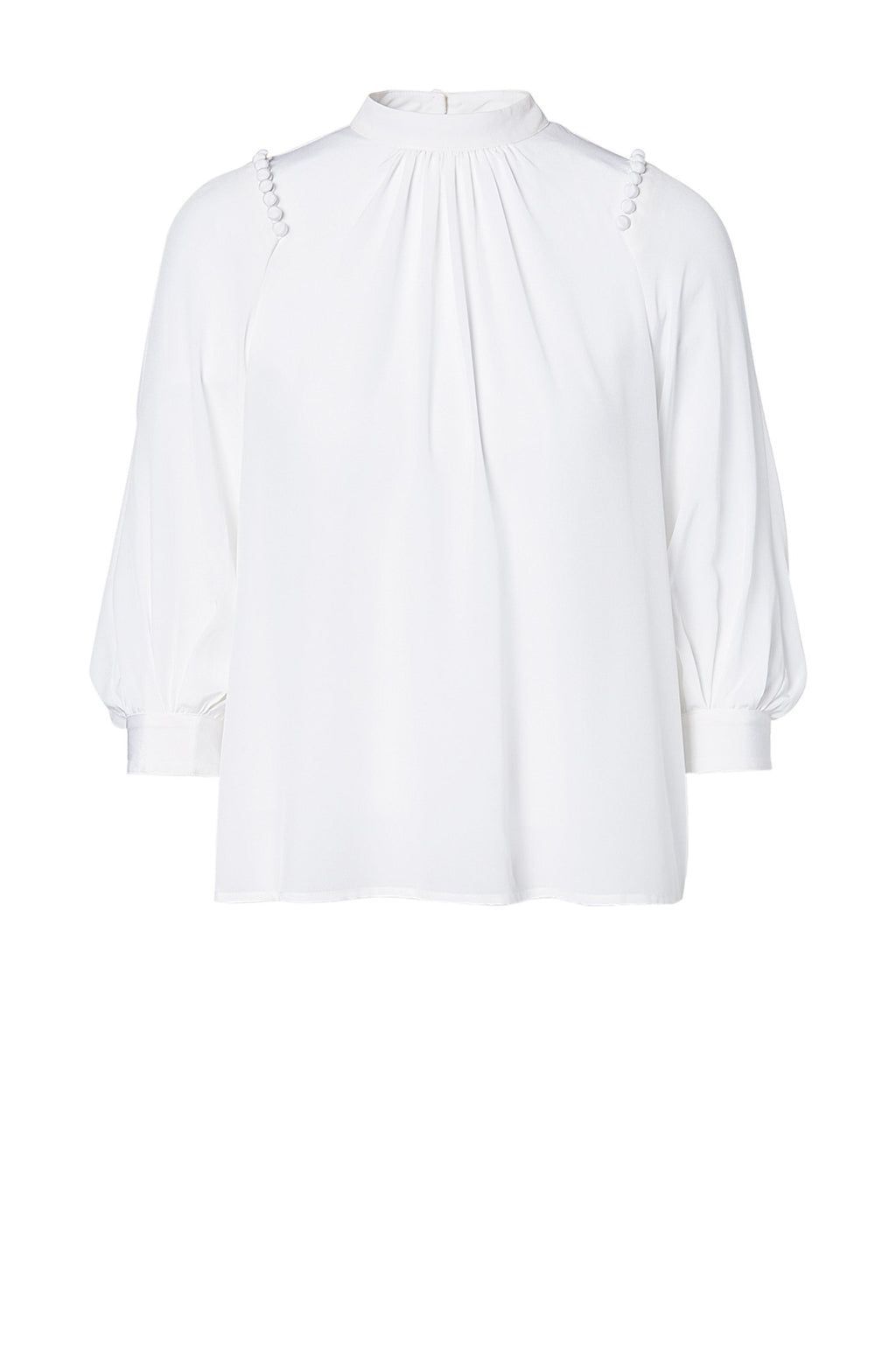 CDC BUTTON SHLDR BLOUSE