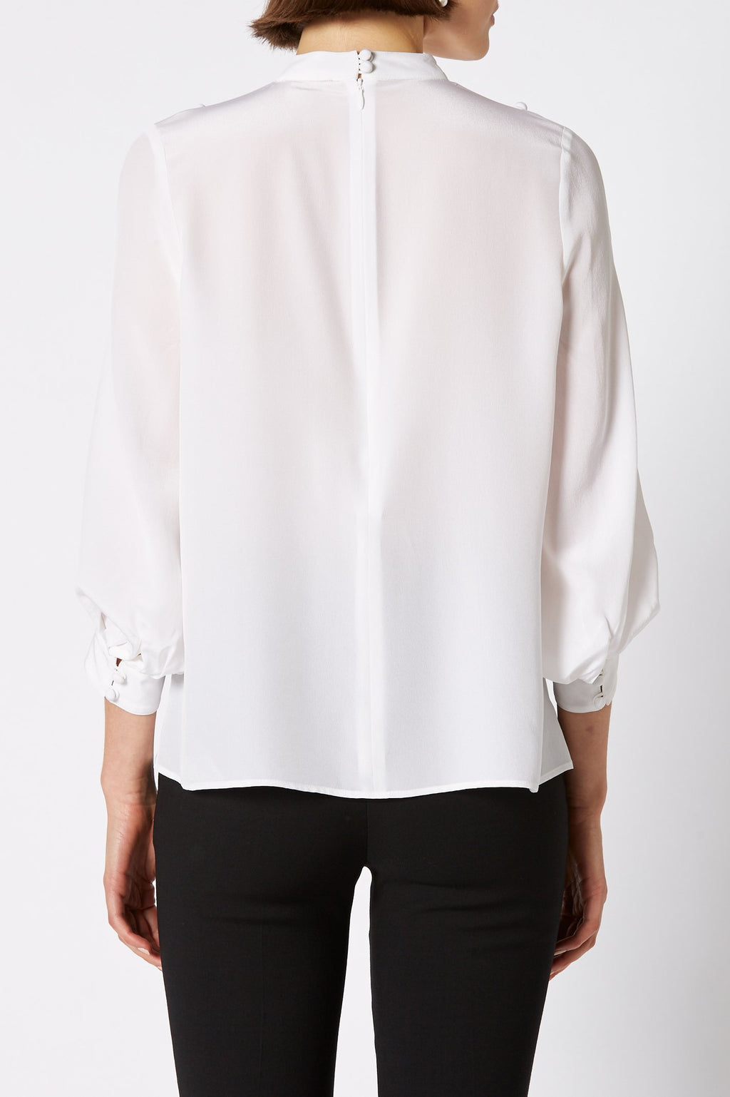 CDC BUTTON SHLDR BLOUSE