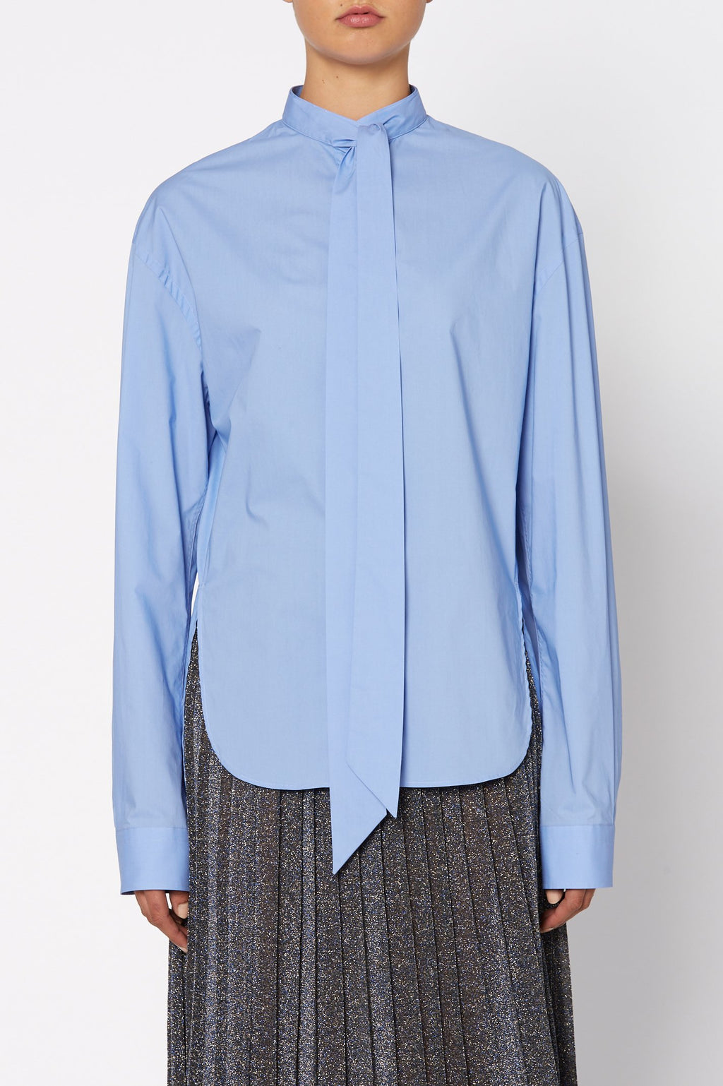 TIE NECK SHIRT