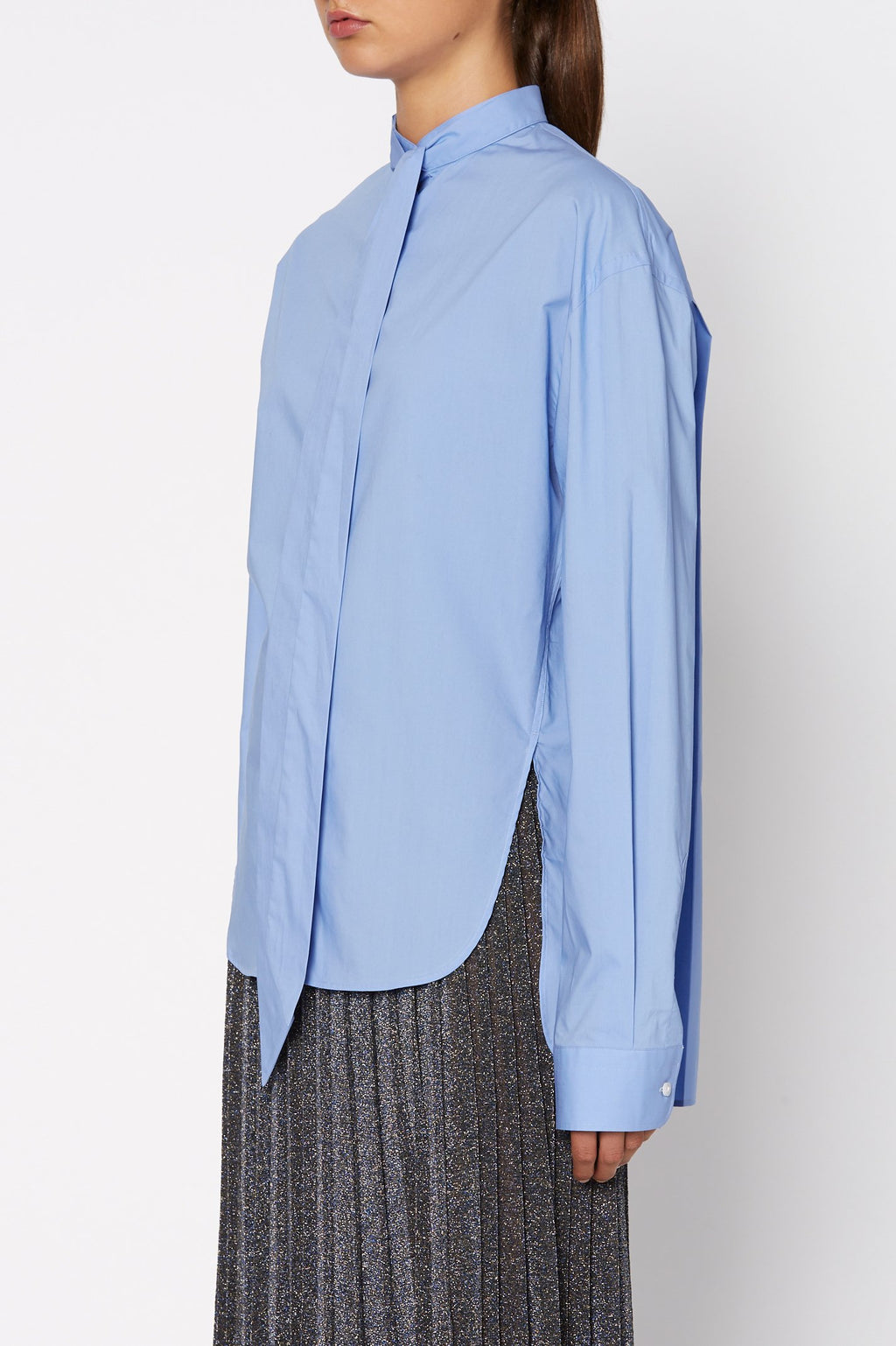 TIE NECK SHIRT