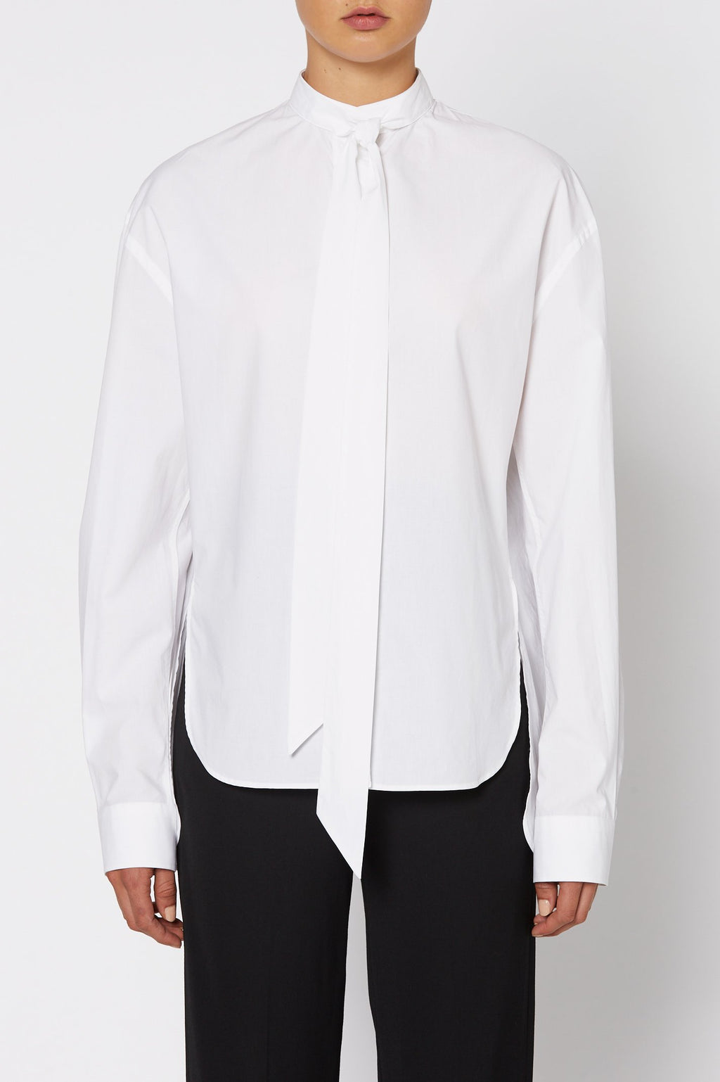 TIE NECK SHIRT