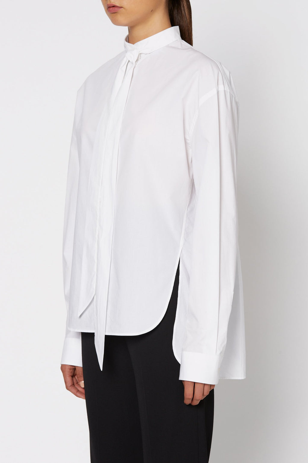 TIE NECK SHIRT
