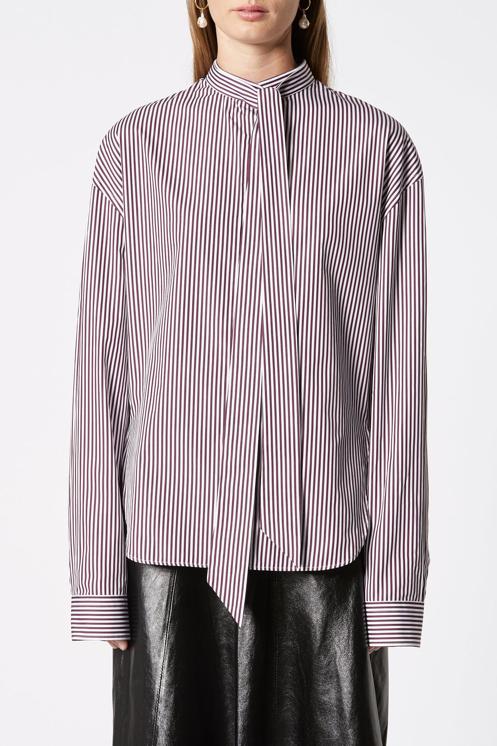 TIE NECK SHIRT