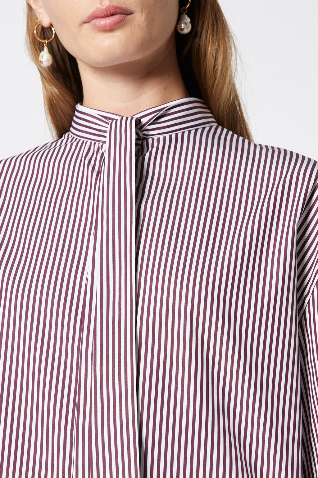 TIE NECK SHIRT