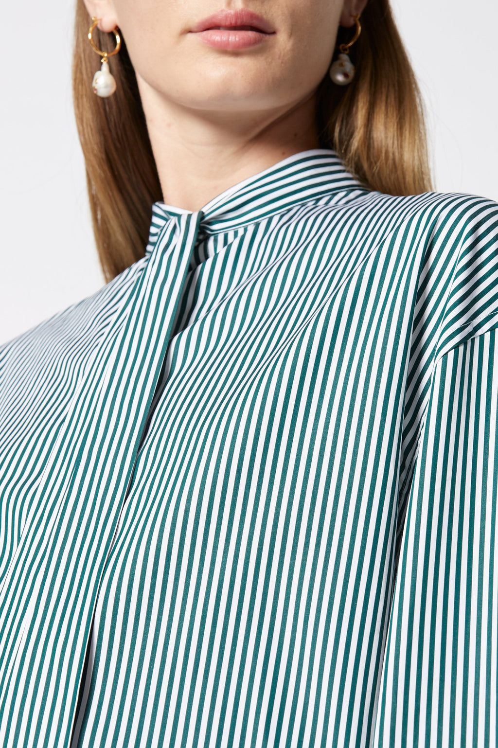 TIE NECK SHIRT