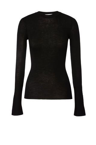 BABYWOOL CUFFED CREW NECK