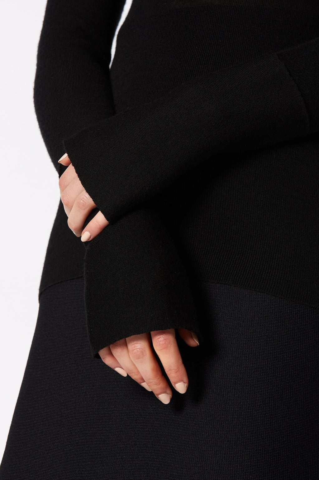 BABYWOOL CUFFED CREW NECK