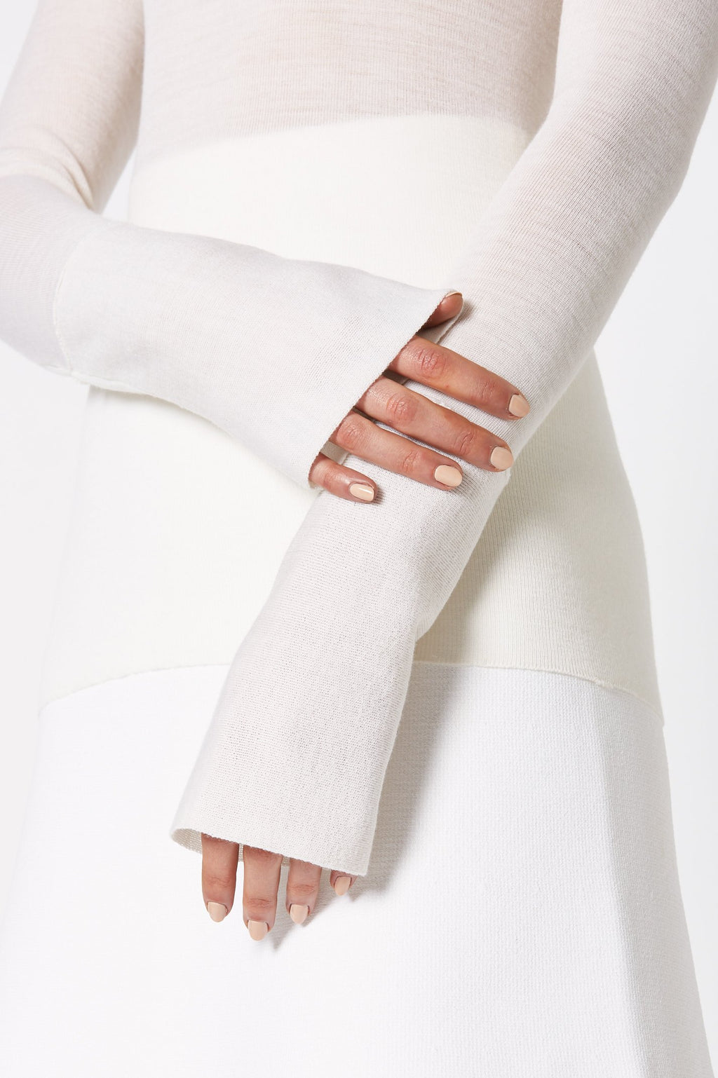 BABYWOOL CUFFED CREW NECK