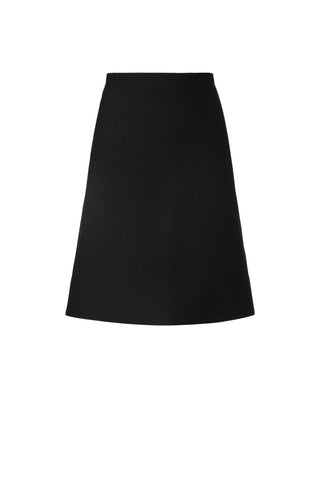 CREPE KNIT SHORT A-LINE SKIRT