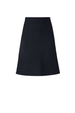 CREPE KNIT SHORT A-LINE SKIRT