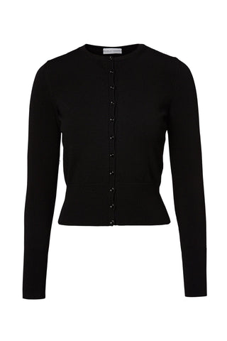 CREPE KNIT CARDIGAN