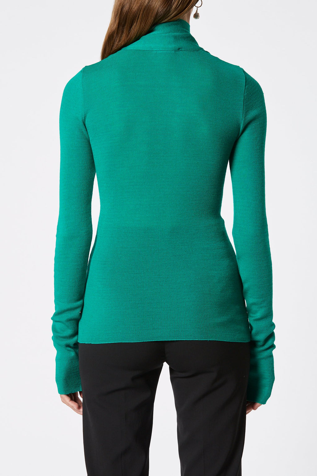 BABYWOOL CRAVAT SWEATER