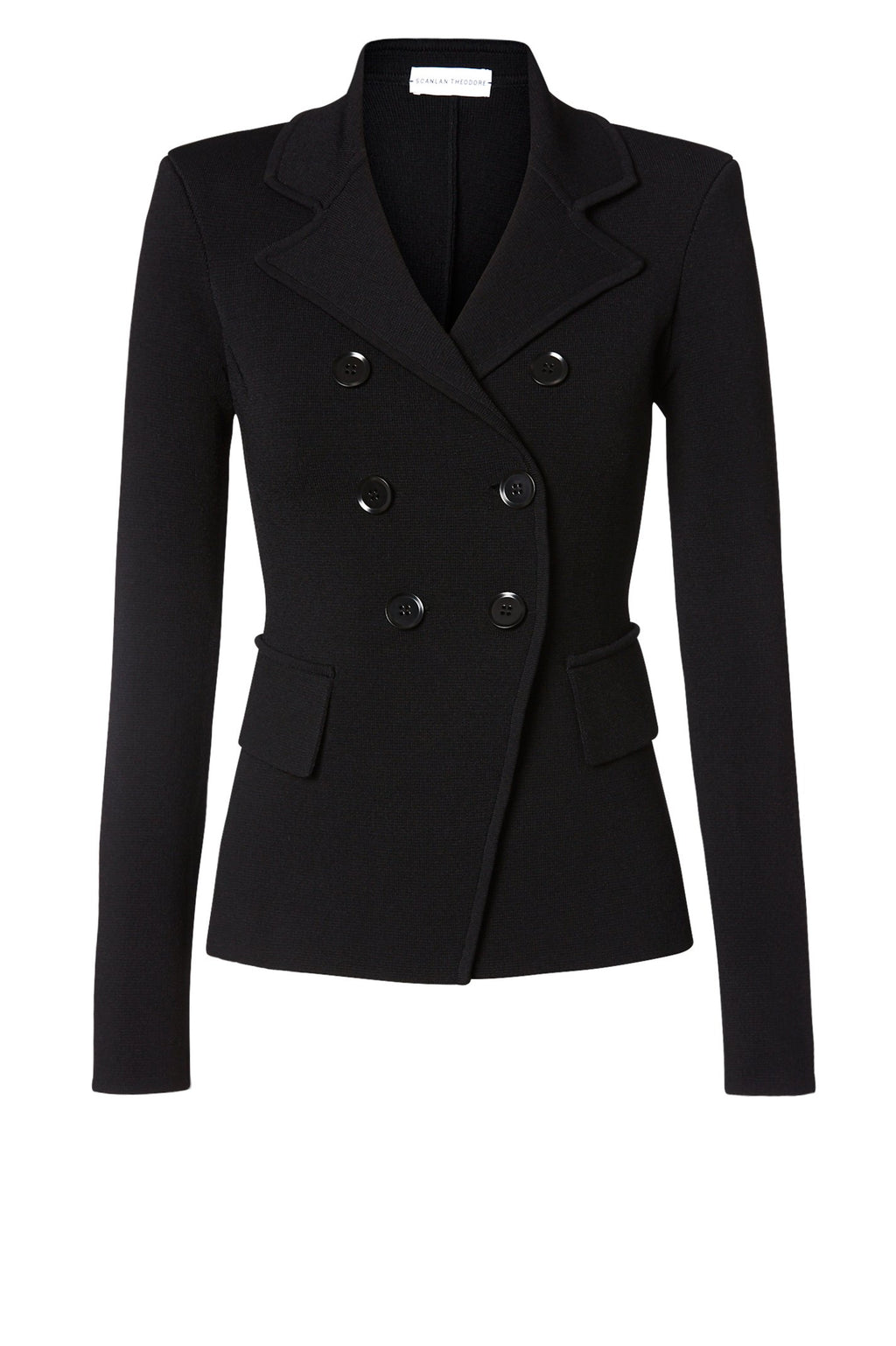 CREPE KNIT TAILORED JACKET