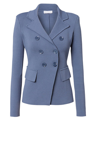 CREPE KNIT TAILORED JACKET