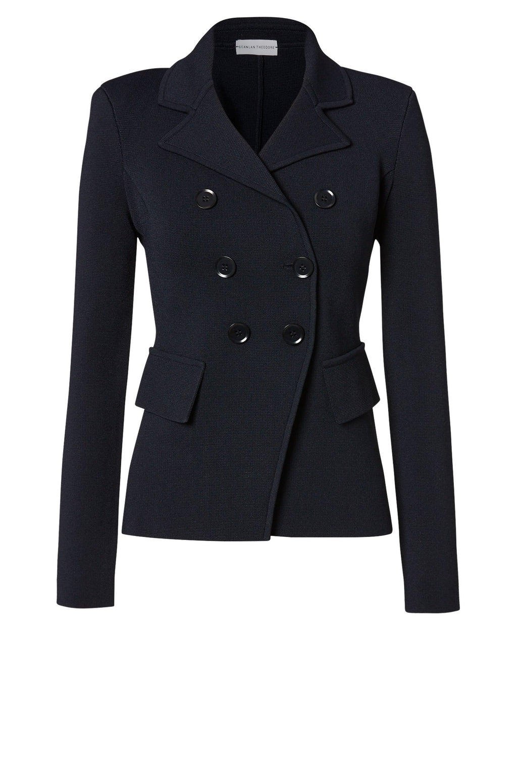 CREPE KNIT TAILORED JACKET