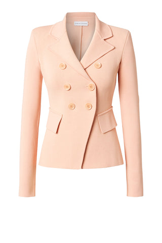 CREPE KNIT TAILORED JACKET