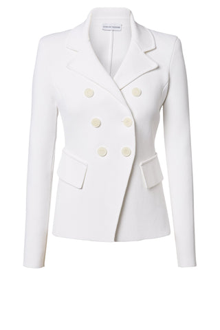 CREPE KNIT TAILORED JACKET