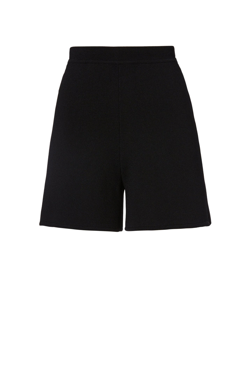 CREPE KNIT HIGH WAIST SHORT