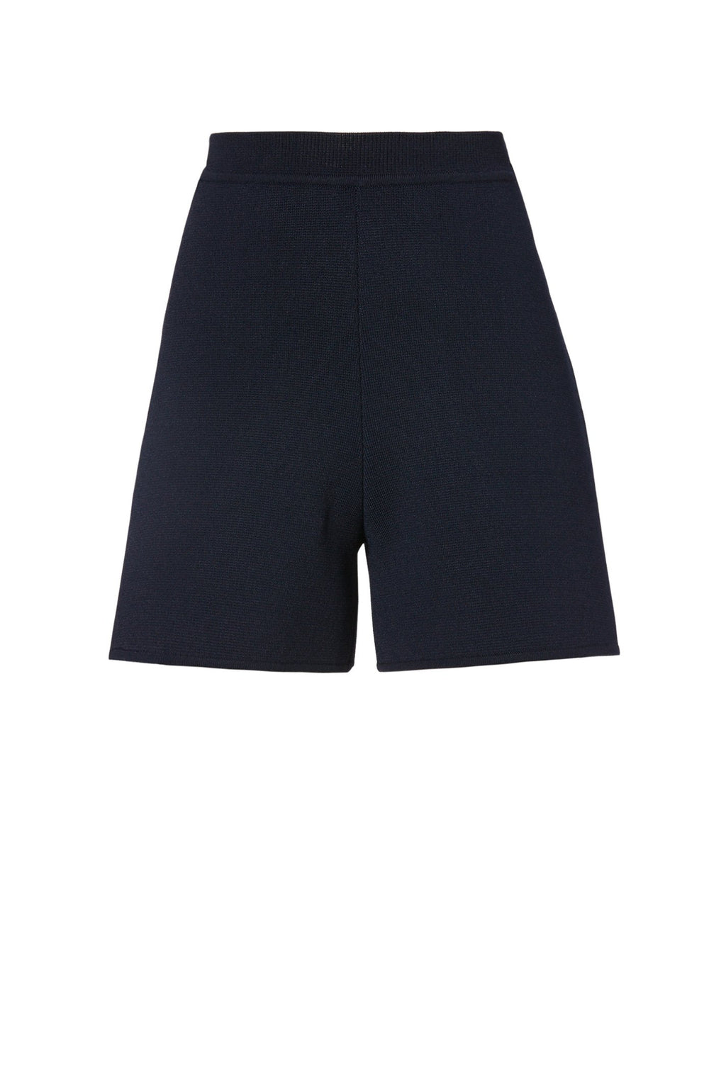 CREPE KNIT HIGH WAIST SHORT