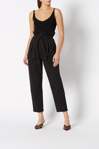CREPE KNIT CROPPED CAMISOLE