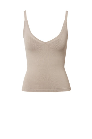 CREPE KNIT CROPPED CAMISOLE