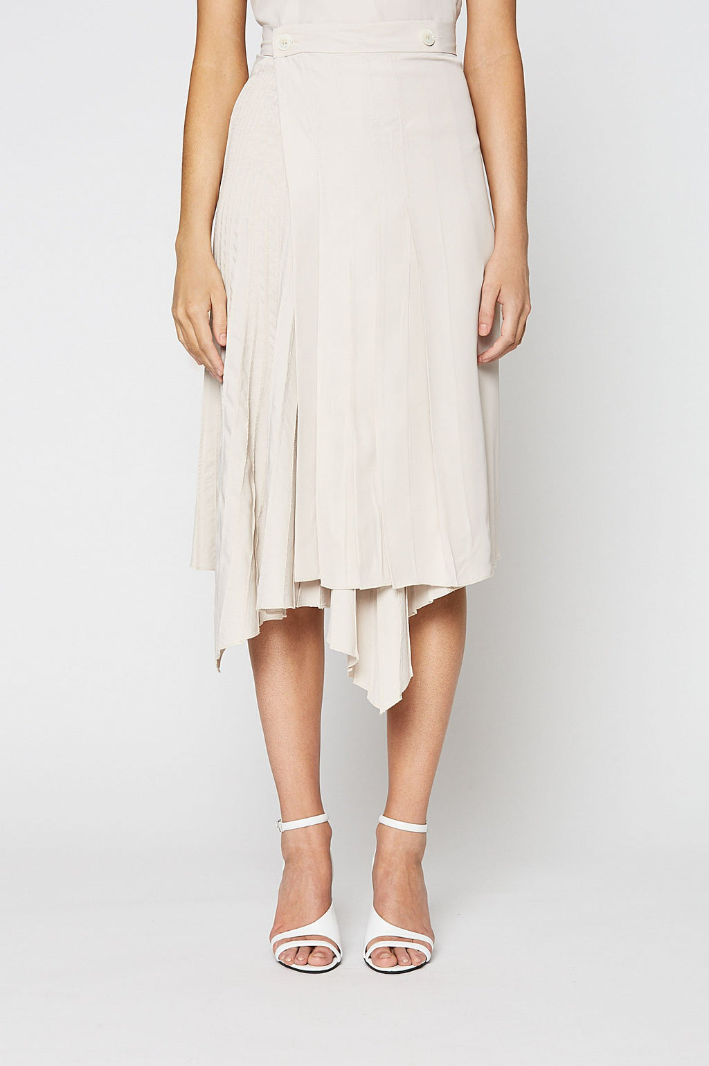 POWDERED VISCOSE WRAP SKIRT
