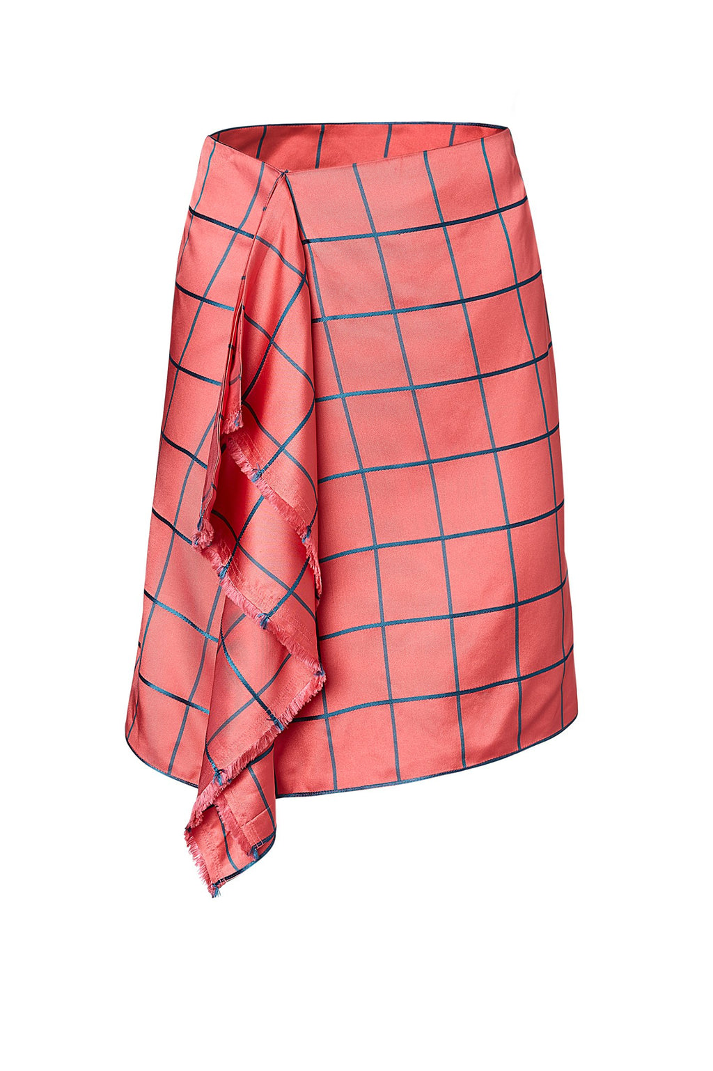 TWILL CHECK SKIRT