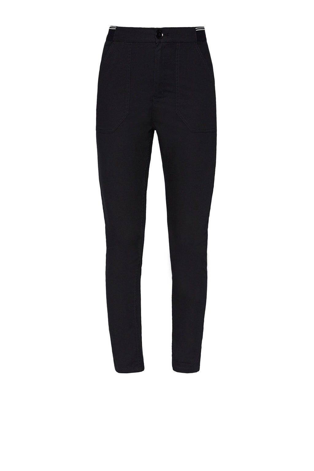 PATCH POCKET LOW RISE TROUSER