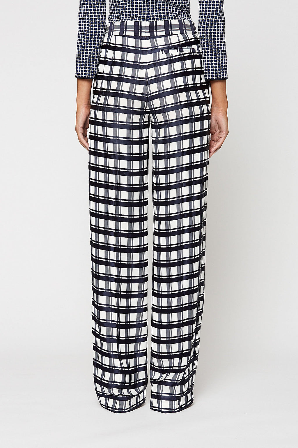 CHECK TROUSER