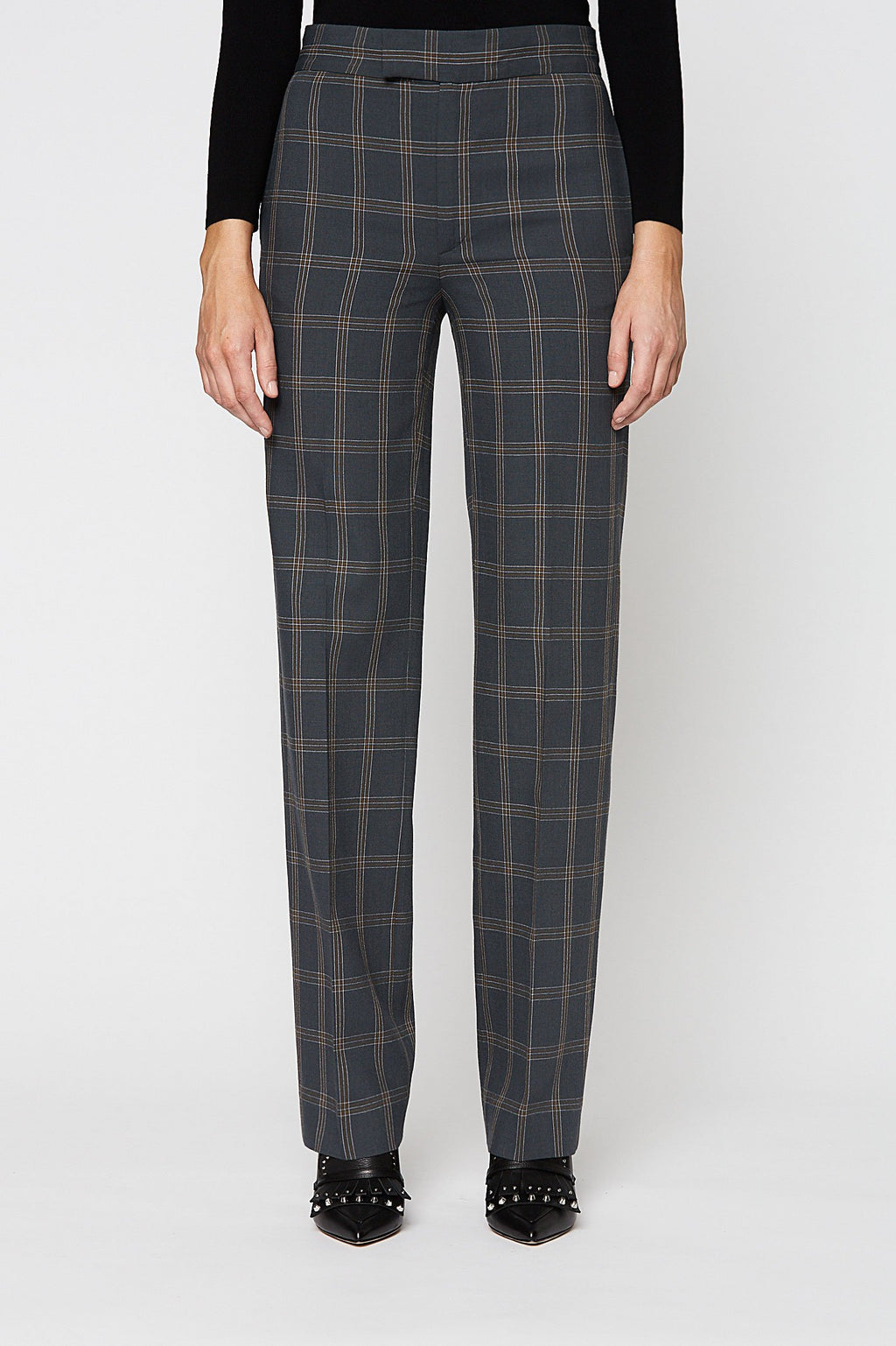 PLAID TAILORED TROUSER