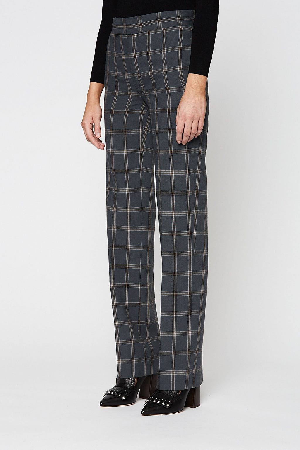 PLAID TAILORED TROUSER